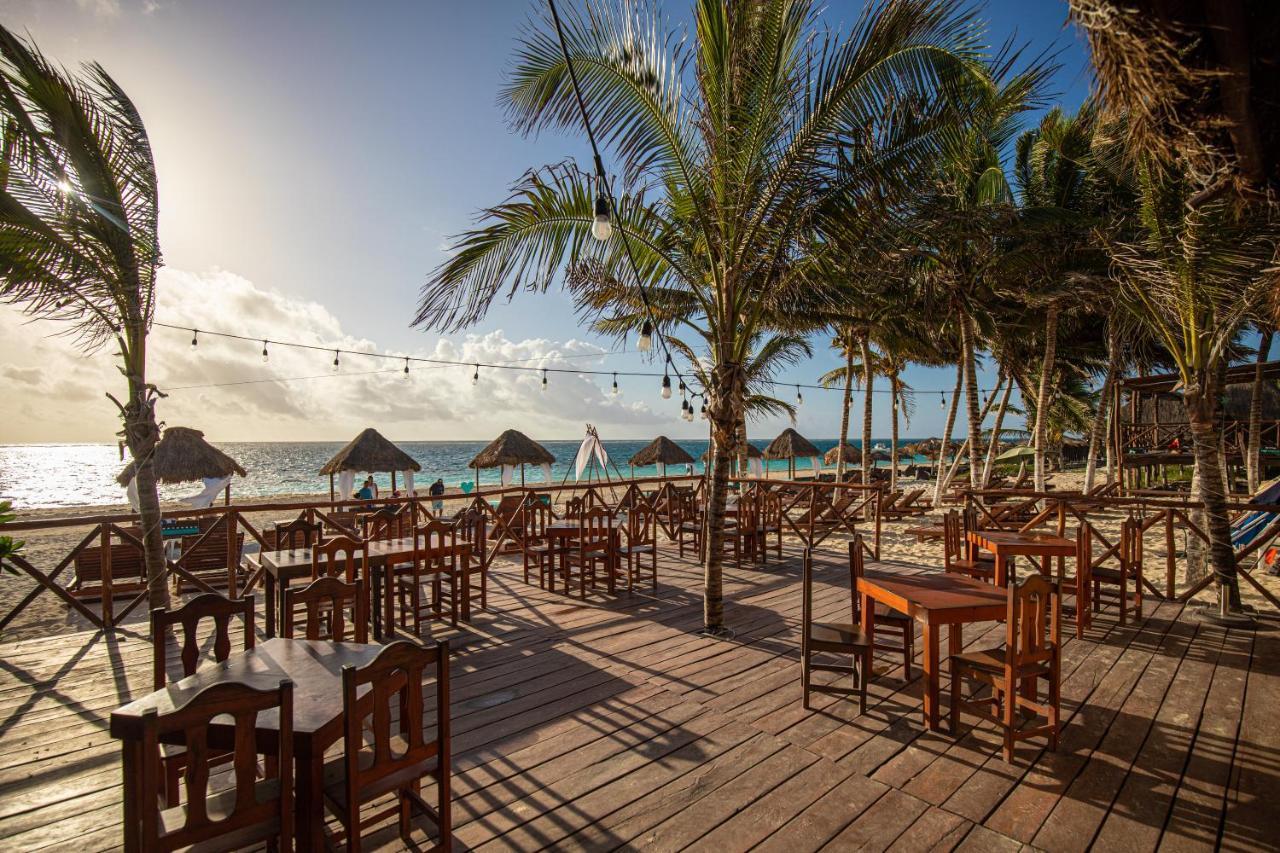 Hotel & Beach Club Ojo De Agua Puerto Morelos Exterior foto