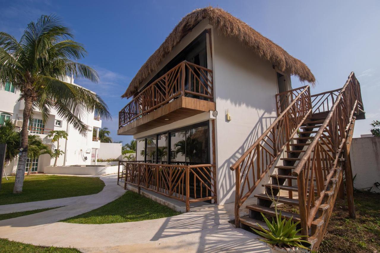 Hotel & Beach Club Ojo De Agua Puerto Morelos Exterior foto